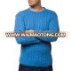 Amazon Supplier Custom Oversize Chunky Cable man knitwear Pullover Men's Jumper Thick Winter Cashmere knitted sweater hombre